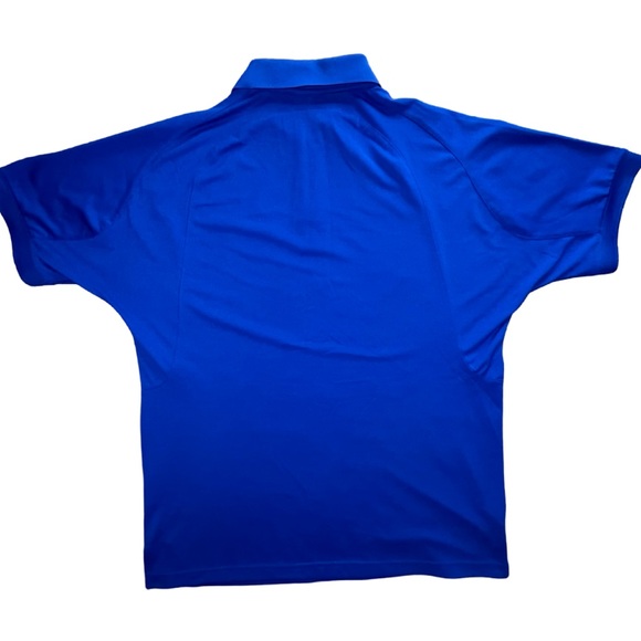 WearGuard Pepsi Blue Polo Shirt Large - Polyester Uniform by Aramark - Picture 3 of 4